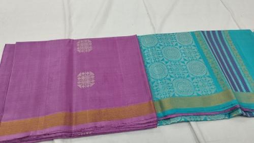 SOFT SILK SAREE WITH BLOUSE